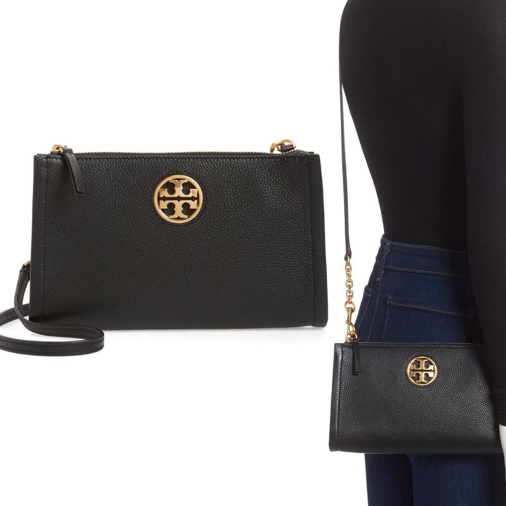 Tory Burch Carson Zip Top Crossbody Bag